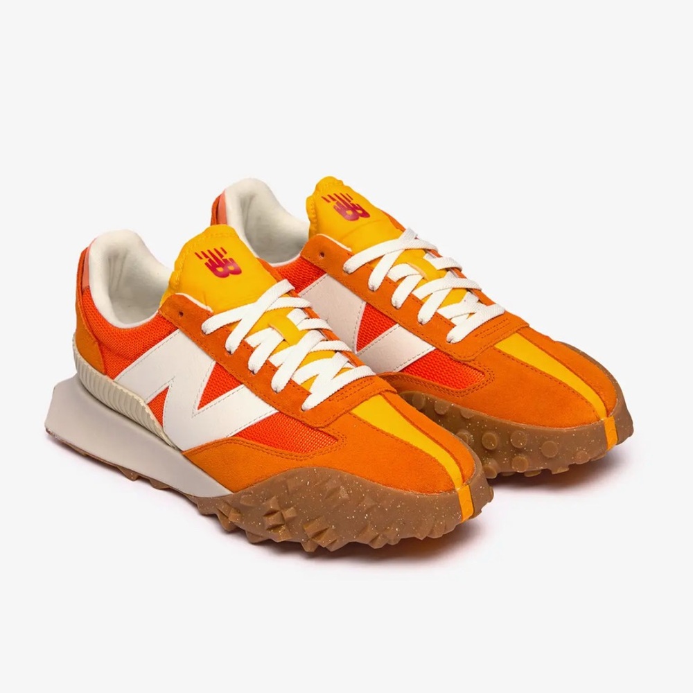 New Balance XC-72 Orange and White Sneakers